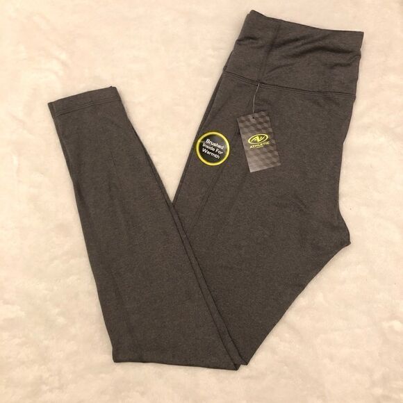 NWT Women’s Active Full Length Gray Leggings Size S - Picture 4 of 9
